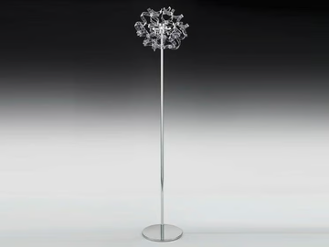 ASTRO - Crystal floor lamp by Metal Lux - view 2